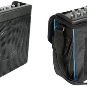 Coluna Amplificada Port?til c/ Leitor USB - HQ POWER