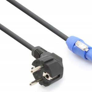 Cabo Alimentação POWERCON - Schuck Macho (1,5 mts) - POWER DYNAMICS CONNEX