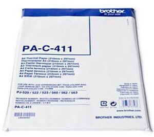 Pack 100x Folhas Papel T?rmico A4 - Brother Papier / Thermopapier / 100 Blatt