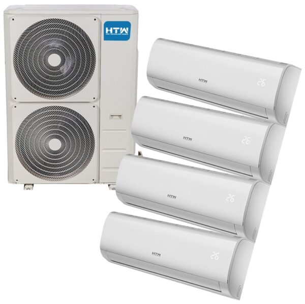 Pack Ar Condicionado (4x1) 12000BTU + 12000BTU + 12000BTU + 12000BTU - HTW