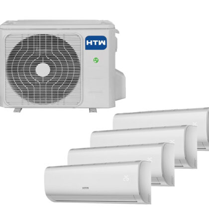 Pack Ar Condicionado (4x1) 9000BTU + 9000BTU + 9000BTU + 9000BTU - HTW