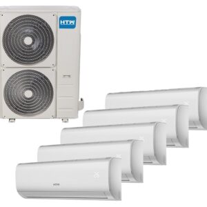 Pack Ar Condicionado (5x1) 9000BTU + 9000BTU + 9000BTU + 9000BTU + 12000BTU - HTW