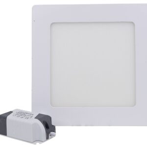 Painel de LED Quadrado (14,5 x 14,5 cm) 9W 6000K 810Lm