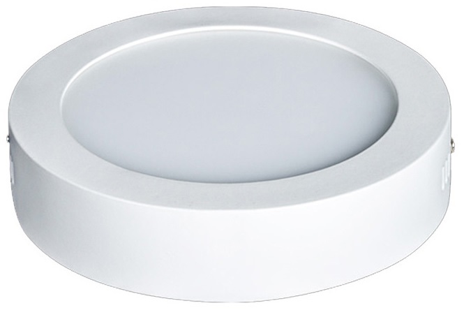 Painel de LED Superficie Redondo (Ø 28,5cm) 24W 6000K 2160Lm