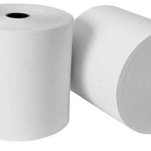 Rolo de Papel Térmico 80x80mm Branco