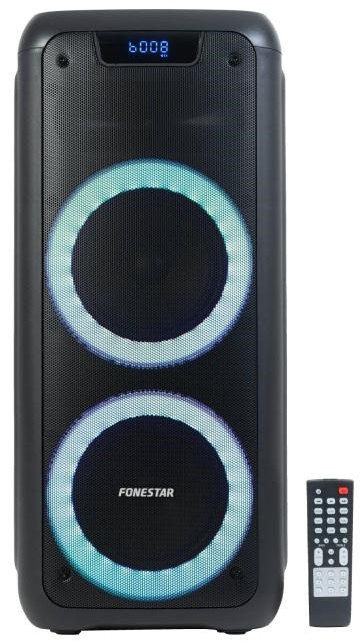 Coluna Portátil Bluetooth 100W LED USB/MicroSD/FM - FONESTAR