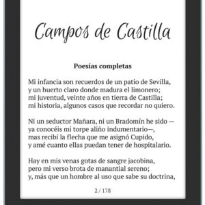 E-Book Verse 6 8GB (Azul) - POCKETBOOK
