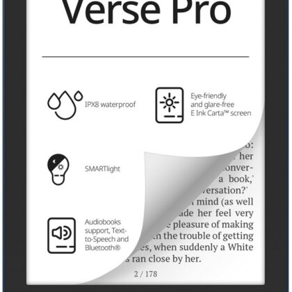 E-Book Verse Pro Ereader 6 16GB (Azul) - POCKETBOOK