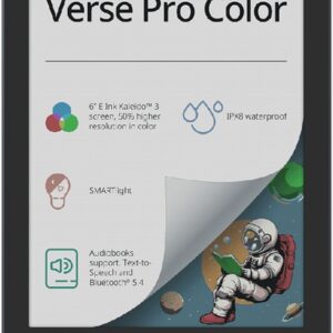 E-Book 6 Verse Pro Color 16GB (Stormy Sea) - POCKETBOOK