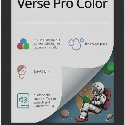 E-Book 6 Verse Pro Color 16GB (Stormy Sea) - POCKETBOOK