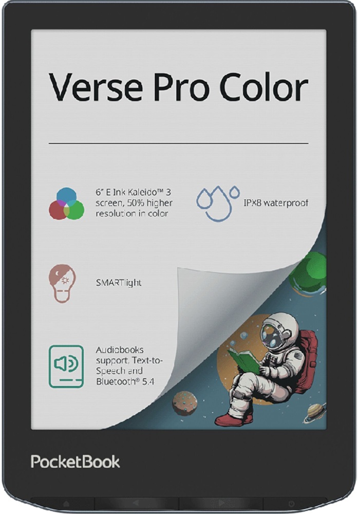 E-Book 6 Verse Pro Color 16GB (Stormy Sea) - POCKETBOOK