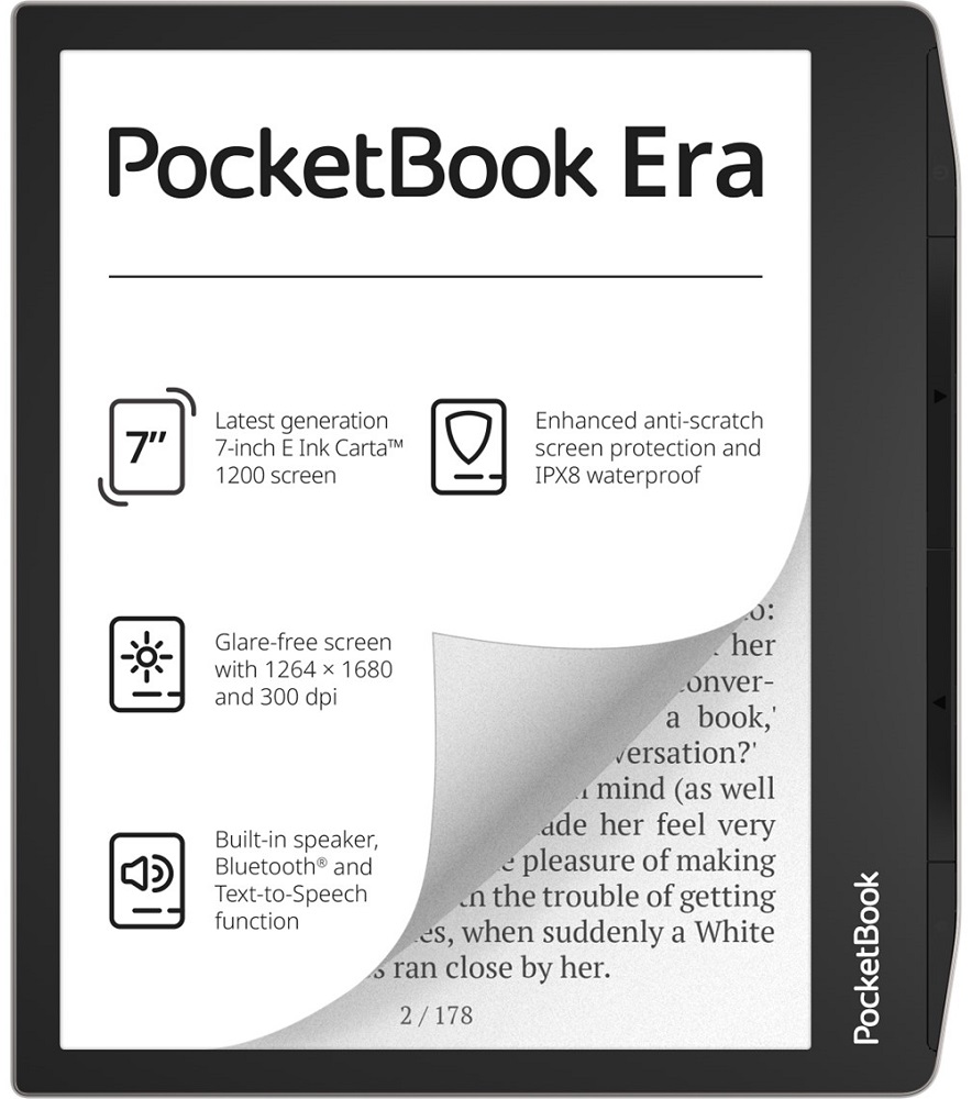 E-Book 7 16GB 700 Era (Prateado) - POCKETBOOK