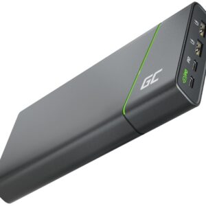 PowerBank 2x USB-C + 2x USB 26800mAh 128W PD (Grafite) - GREEN CELL