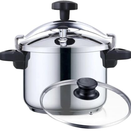 Panela de Pressão Pressure Cooker 2-EM-1 6L (Inox) - HAEGER