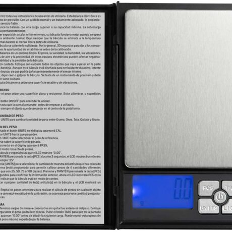 Balança de Precisão Digital 500g (0,01g) - ORBEGOZO