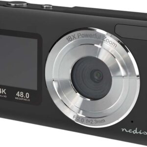 M?quina Fotogr?fica Digital 4K Ultra HD 48Mp 30fps (Preto) - NEDIS