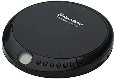Leitor CD Portátil (Preto) - ROADSTAR