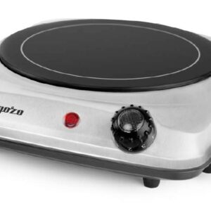 Placa Vitrocer?mica 177mm 1200W (Inox) - ORBEGOZO