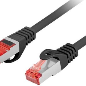 Cabo de Rede RJ45 FTP CAT6 Preto (50cm) - LANBERG
