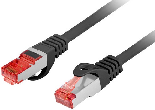 Cabo de Rede RJ45 FTP CAT6 Preto (50cm) - LANBERG