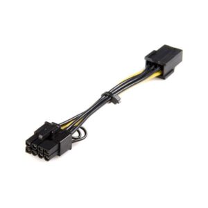 Cabo de Alimentação PCI Macho - 2x PCI Fêmea (15cm) - STARTECH