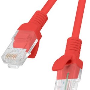 Cabo de Rede UTP RJ45 CAT6 Vermelho (20m) - LANBERG