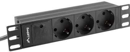 Extensão Tripla 10 1U p/ Rack´s (2 mts) - LANBERG