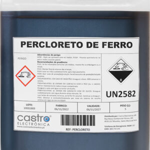 Percloreto de Ferro Ácido Liquido FeCl3 (5L)