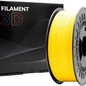 Filamento de Impressão 3D PETG 1,75mm 1Kg (Amarelo) - FILAMENT 3D