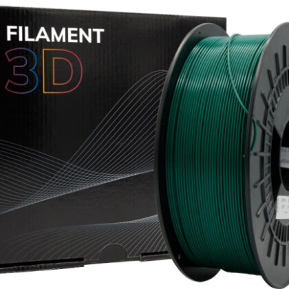 Filamento de Impressão 3D PETG 1,75mm 1Kg (Verde) - FILAMENT 3D