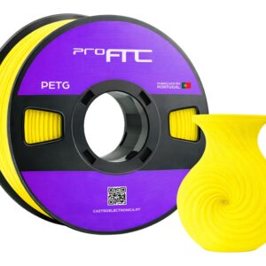Filamento de Impressão 3D PETG 1,75mm 1Kg (Amarelo Lego) - ProFTC
