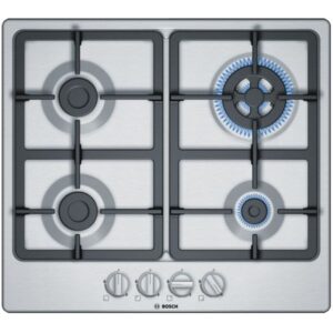 Placa c/ 4 Bocas a G?s 582x520mm (Inox) - BOSCH