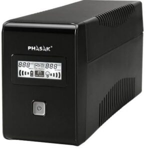 UPS 650VA Interactiva 2x Schuko - PHASAK