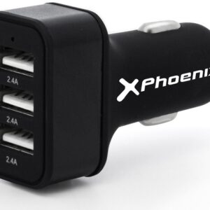 Carregador Isqueiro Universal 3 x USB 7.2A – PHOENIX