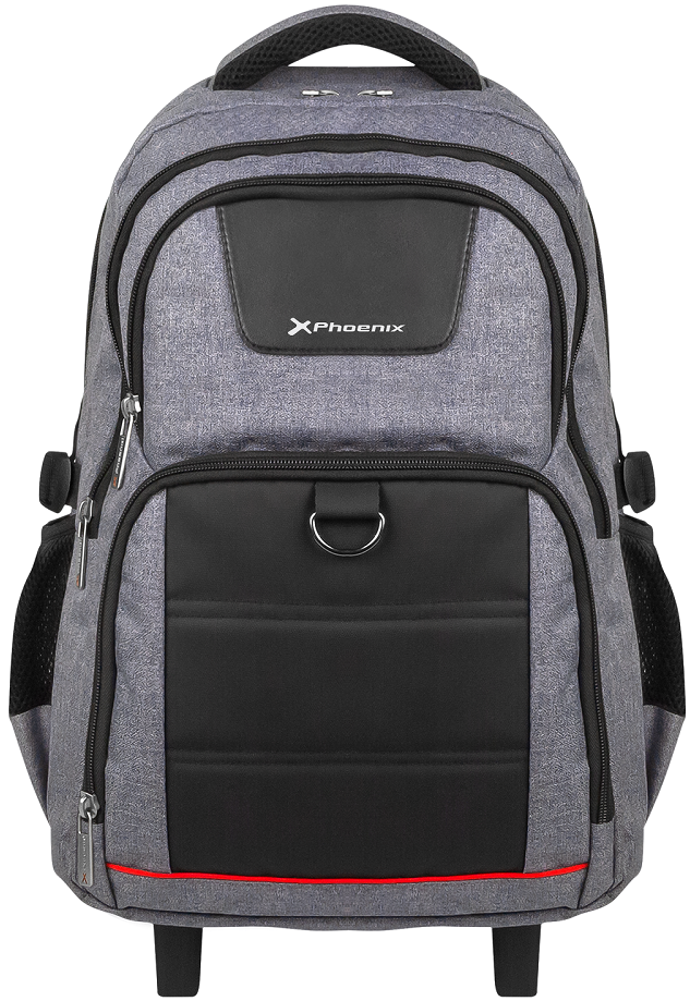 Mochila/Trolley Discovery G p/ Portátil até 17 (Cinza) - PHOENIX