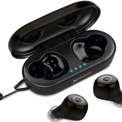 Auriculares Bluetooth 5.0 (Preto) - PHOENIX