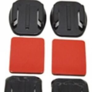 Pack 4x Adesivos Planos/Curvos 3M p/ Câmaras GoPro - PHOENIX