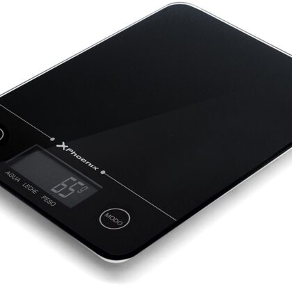 Balança de Cozinha 5Kg (Preto) - PHOENIX