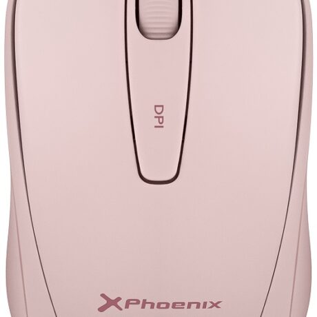 Rato Óptico s/ Fios M250 1600dpi (Rosa) - PHOENIX