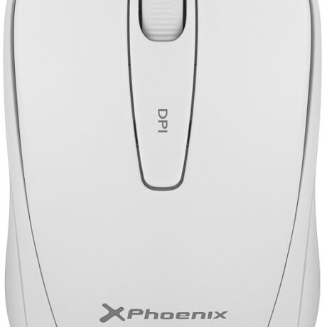 Rato Óptico s/ Fios M250 1600dpi (Branco) - PHOENIX