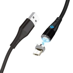 Cabo USB-A Macho - Cabo Magn?tico Micro USB Macho (1 metro) - PHOENIX