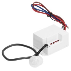 Detector Movimento PIR Mini 12/24V 360? p/ Encastrar - ORNO