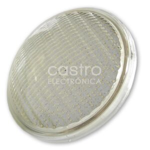 Lampada LED PAR56 p/ Piscina 12VAC 35W IP68 3100K 3500Lm