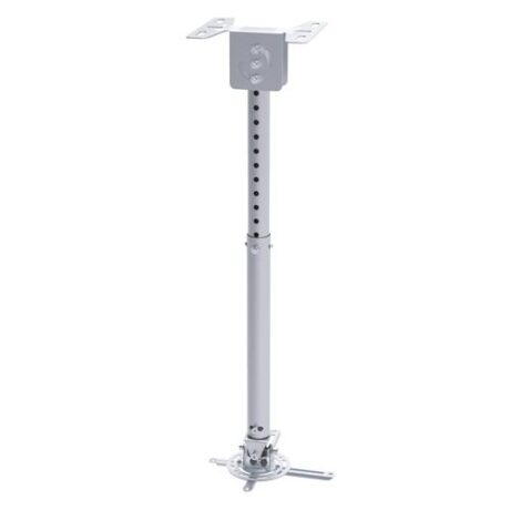 Suporte de Tecto Inclinável e Extensivel p/ Video Projector (Prateado) - TooQ