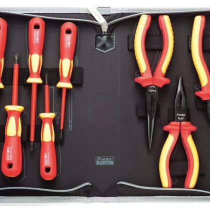 Mala Ferramentas Profissional c/ 11 Chaves Isoladas - Proskit