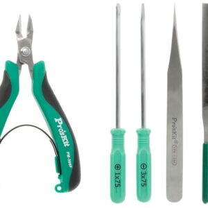 Pack 6x Ferramentas p/ Modelagem Básica - Proskit
