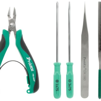 Pack 6x Ferramentas p/ Modelagem Básica - Proskit