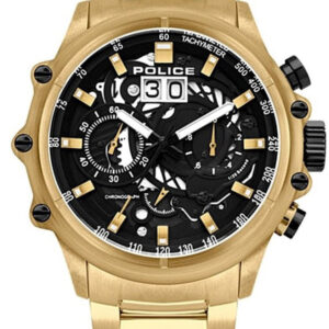 Relógio Anal?gico PL16018JSG02M 48MM (Dourado) - POLICE