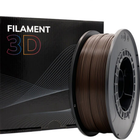 Filamento de Impressão 3D PLA 1,75mm 1Kg (Ébano) - FILAMENT 3D
