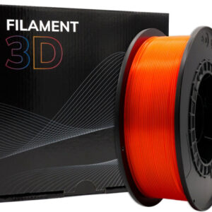 Filamento de Impressão 3D PLA 1,75mm 1Kg (Laranja Fluorescente) - FILAMENT 3D